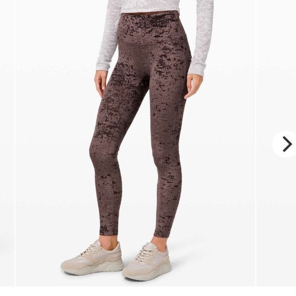 ❤️🔥🚨*Special Edition*Lululemon Wunder Lounge 28" *Crushed VelvetFrench Press - Picture 2 of 9